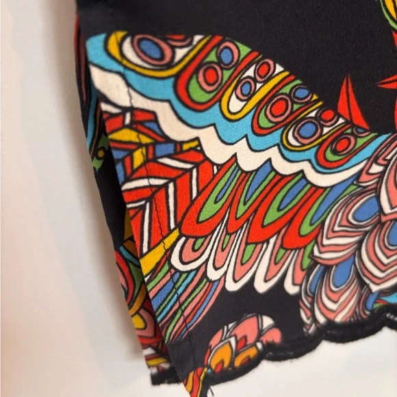 Johnny Was Camelia Lace Eyelet Silk Tunic Blouse 1X - Picture 5 of 12